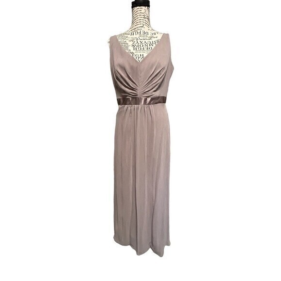 Davids Bridal Bridesmaid Dress Dusty Purple Cocktail Prom‎ Holiday  Form… - Picture 1 of 7